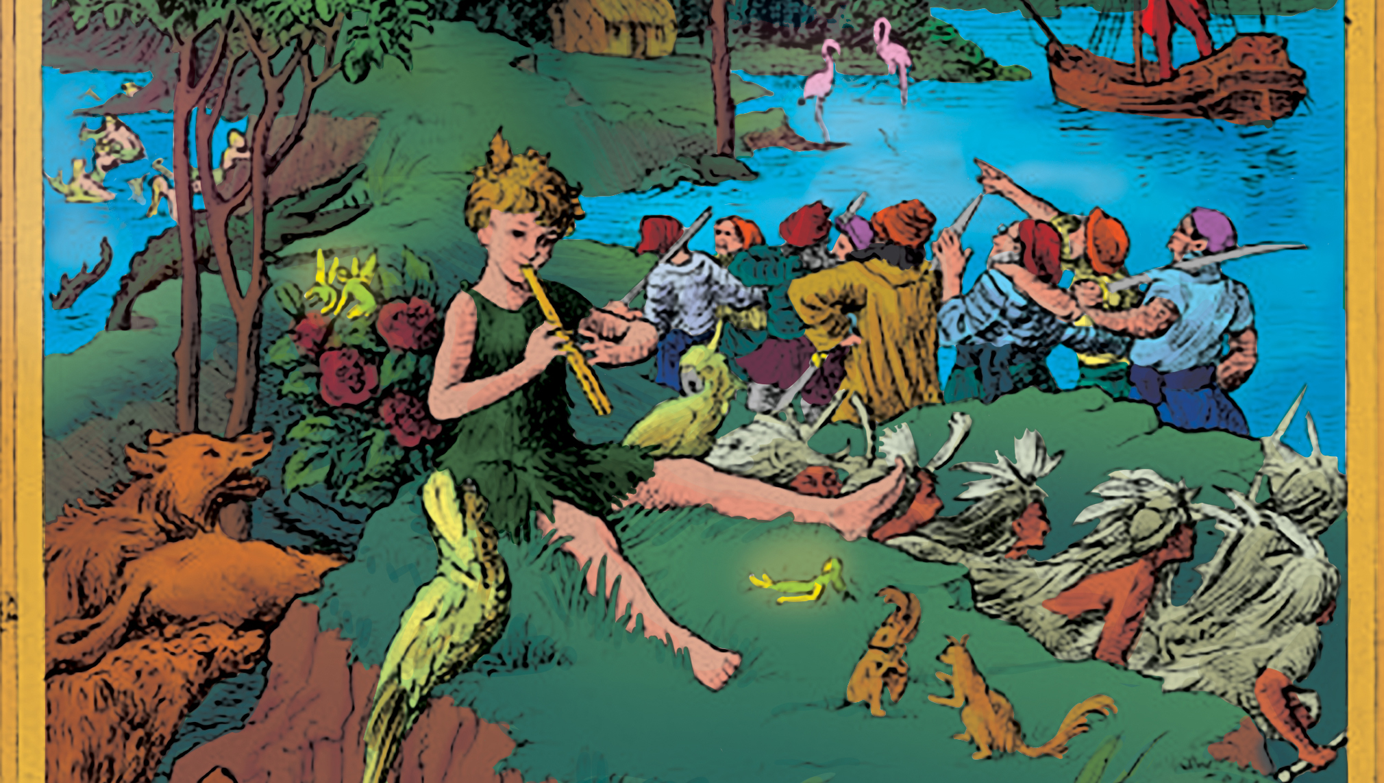 Coloring – Peter Pan Original Ilustrations